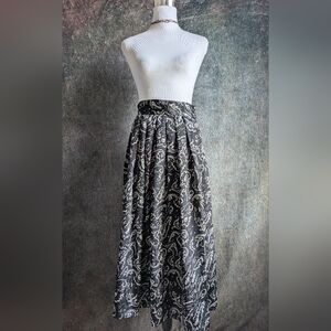 Vintage Oscar De La Renta Midi Skirt